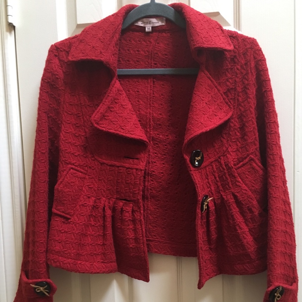 Cute Red Jacket - Picture 2 of 6